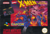 X-Men Mutant Apocalypse PAL Super Nintendo PAL box art